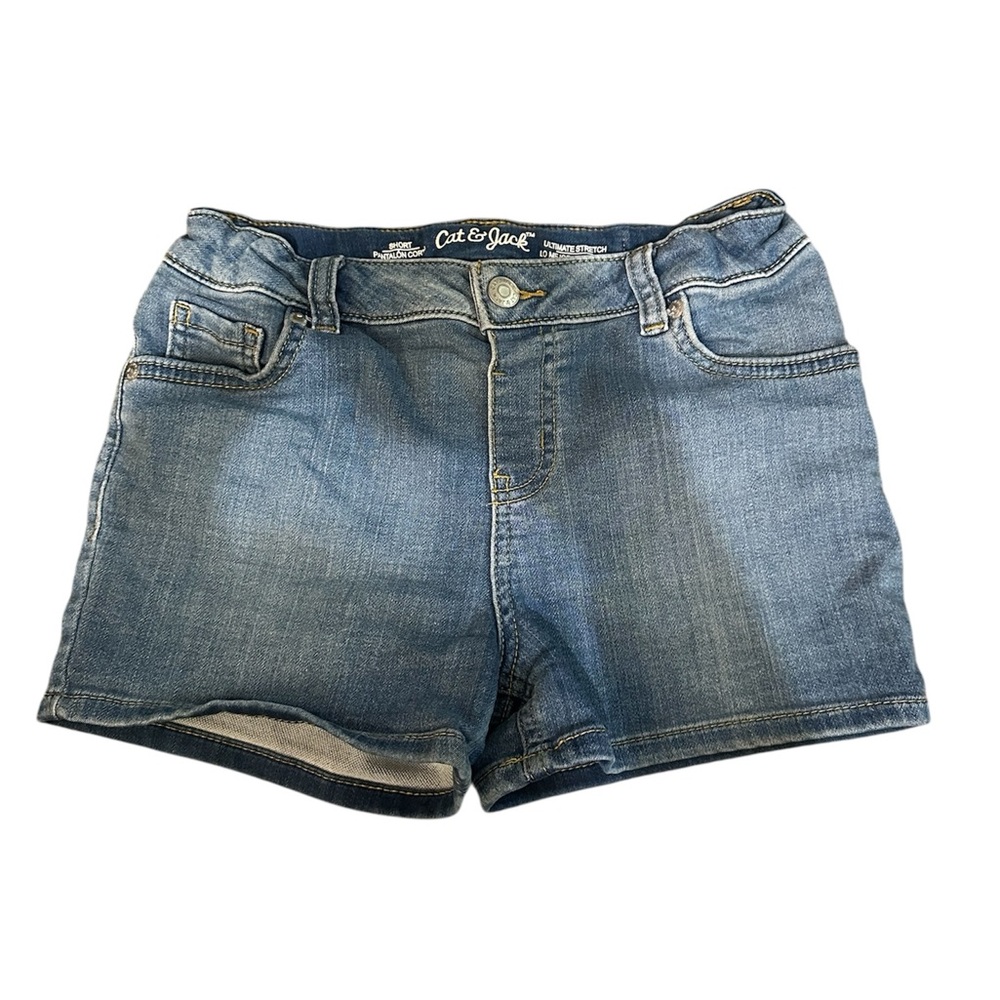 Cat & Jack GIRLS Classic Blue Jean Shorts